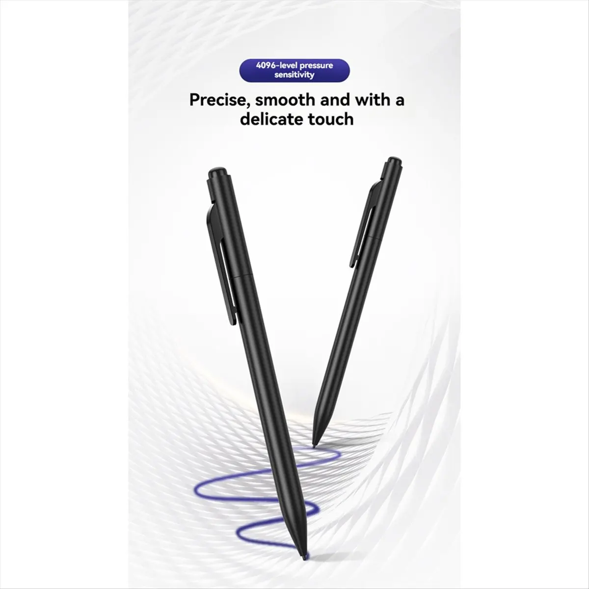 4096 Pressure Slim Pen Stylus Pen Graphic Pen Tip Stylus Pen for ReMarkable1 Pro White