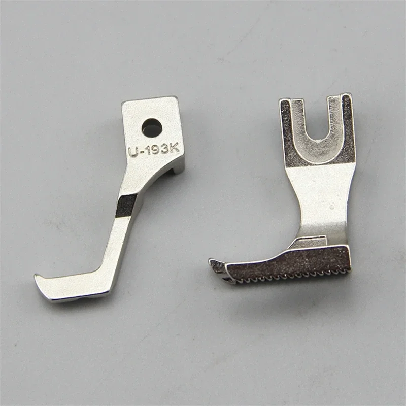 U192L+U193K Single Welting Walking Foot Set Fit DY Sewing Machine DY-337 Typical GC0302 0618 Juki DU-141 DU-1181 CONSEW 205RB