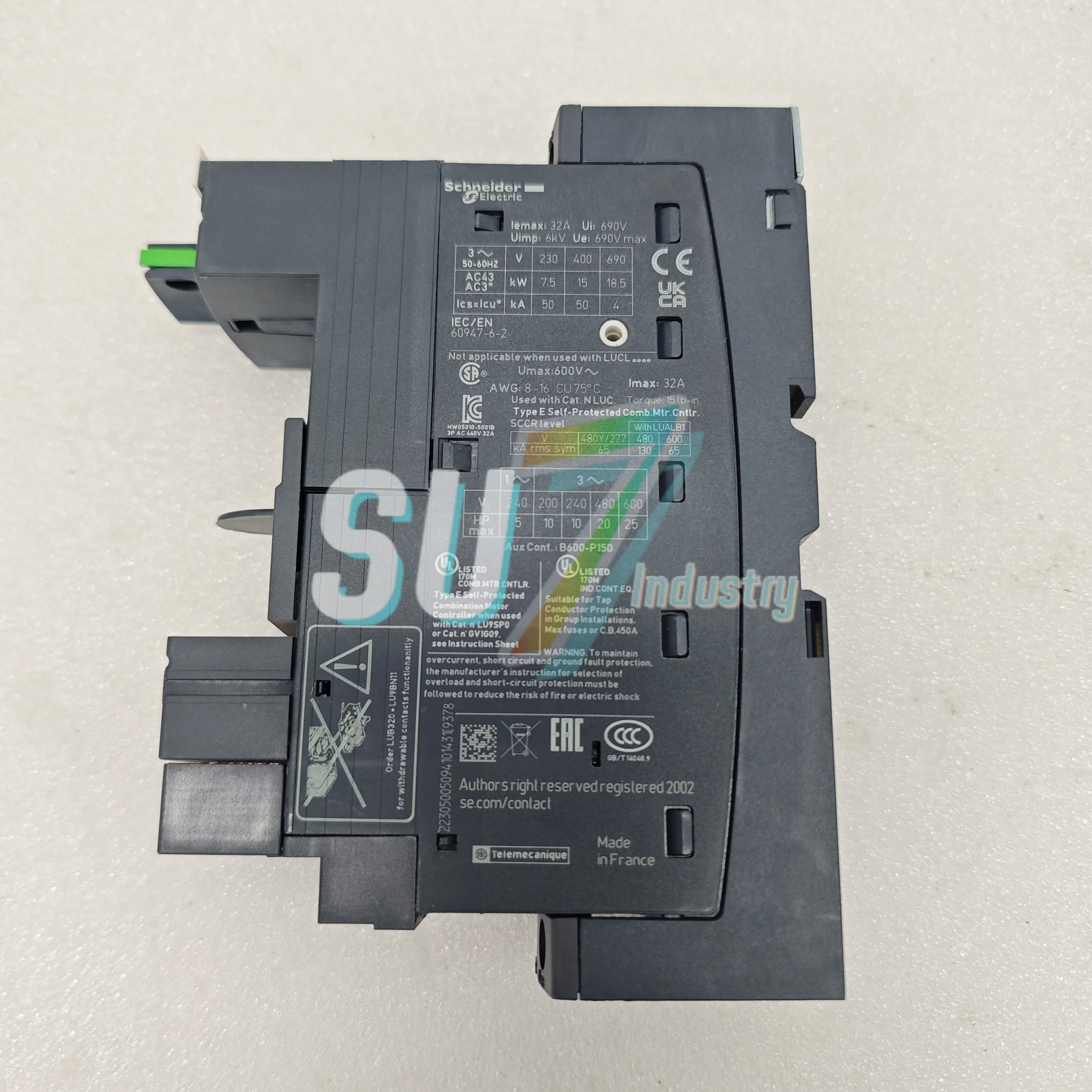 TeSys U Base d'alimentation standard neuve en stock LUB12 LUB32