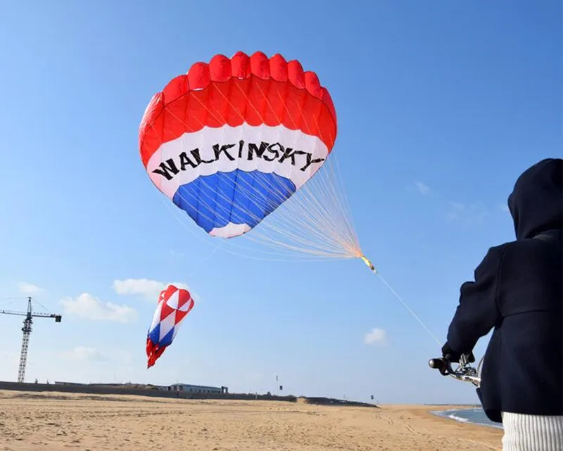 Envío gratis 3 m globo aerostático pipa gigante suave pipa volando para adultos pipas de nailon ripstop calcetines de viento caminar en el cielo deportes al aire libre