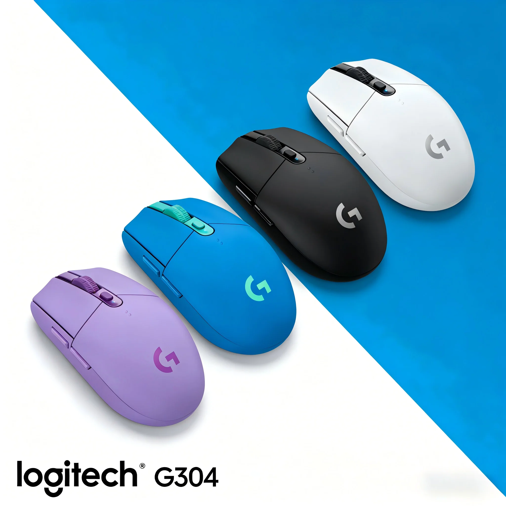 

Беспроводная киберспортивная мышь Logitech G304/G305, универсальная игровая и офисная, подходит для ноутбуков и настольных ПК