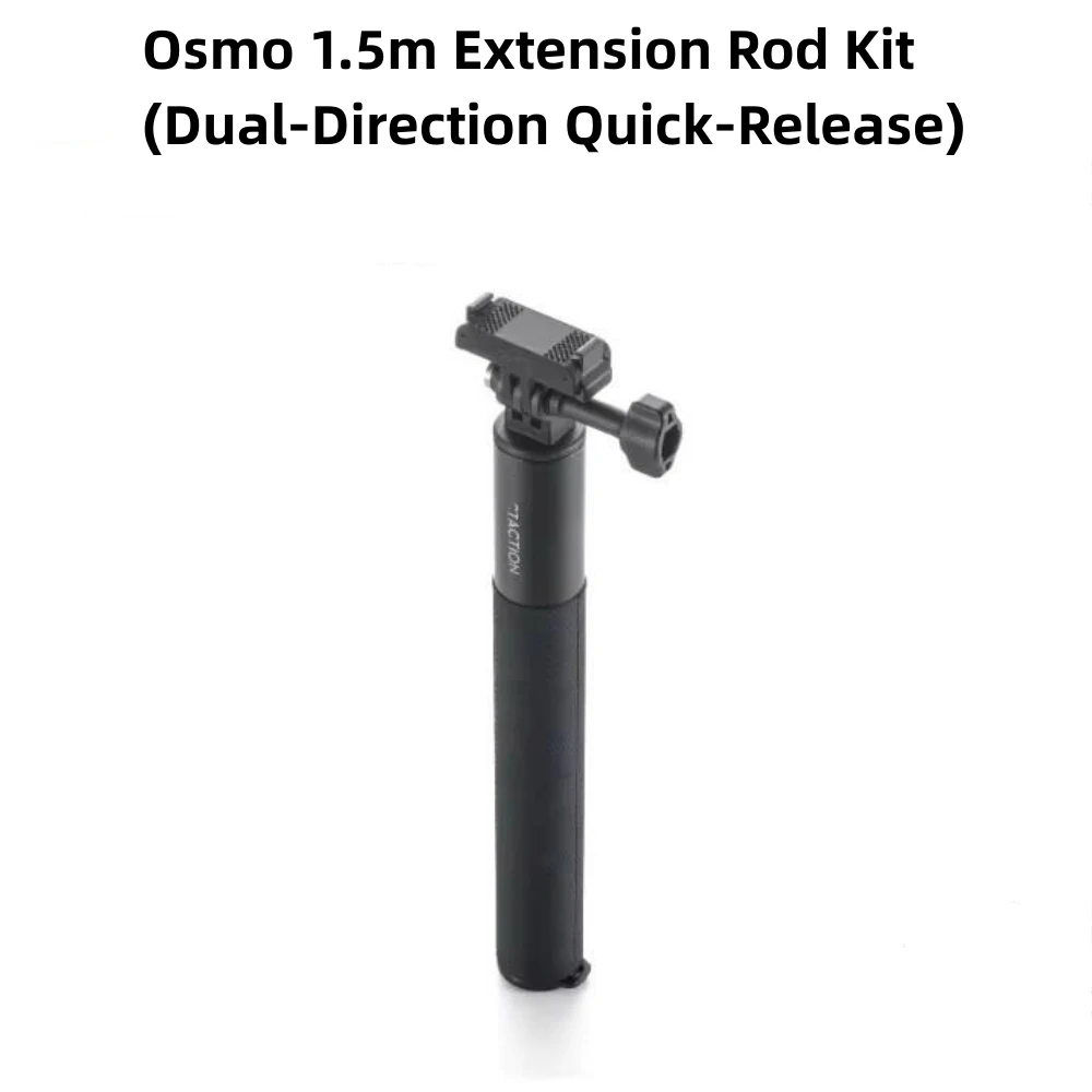 

Original Osmo 1.5m Extension Rod Kit (Dual-Direction Quick-Release) for DJI Osmo Action 6 DJI Osmo Nano