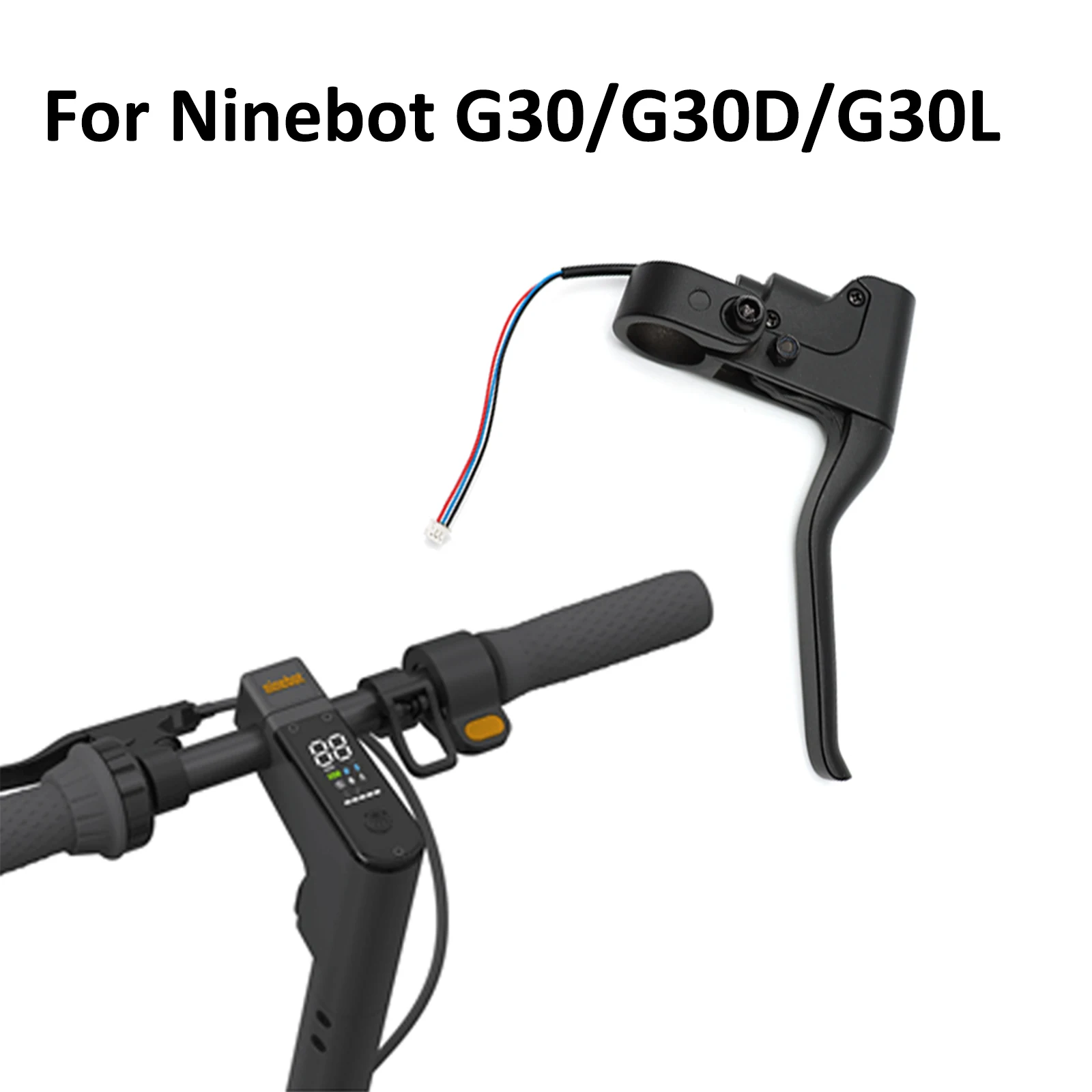 Aluminium Alloy Brake Handle for Xiaomi Mijia M365 1S Pro 2 MI3 For Ninebot MAX G30 Electric Scooter Lever Assembly Parts