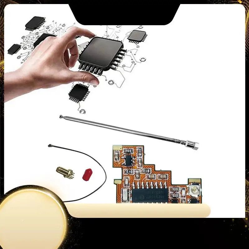 

SI4732 V5.0 FPC Module+2M Chip+Antenna For Quansheng UVK5 UVK6 Shortwave Full Band/Single Sideband Reception