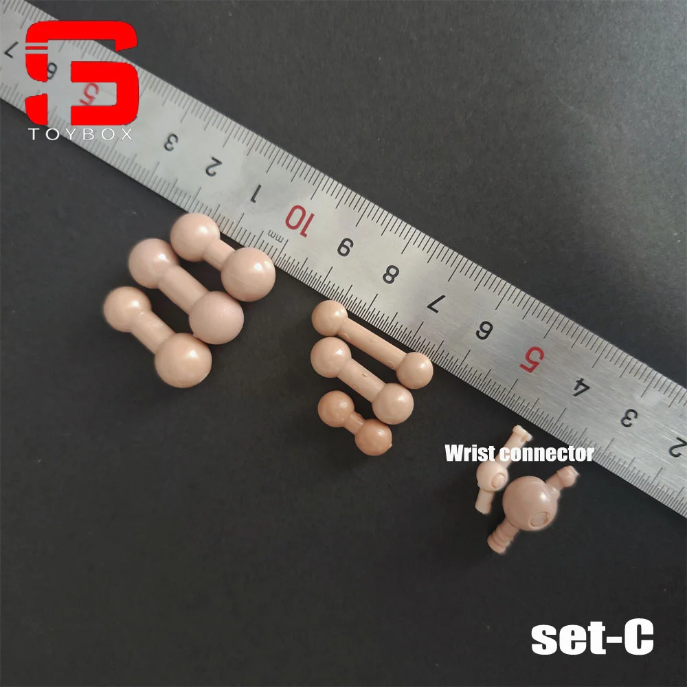 Action figur im Maßstab 1/6 Hals-/Fuß-/Kopf verbinder Gelenk körper zubehör passend für 12 "männliche weibliche Soldatin Action figur Körper puppe