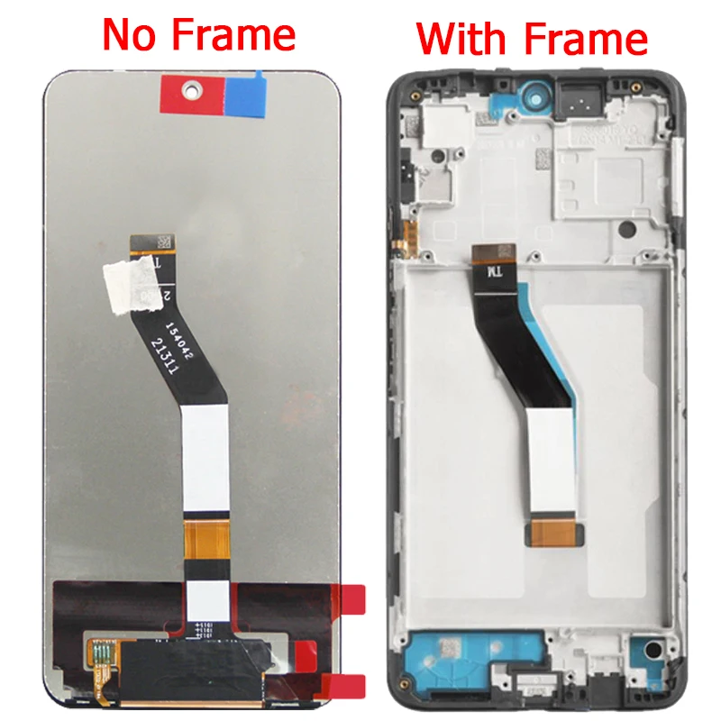 New Original For Xiaomi Redmi Note 11 Global Version Screen LCD Display Frame For Redmi Note 11 Display LCD Touch Panel Parts