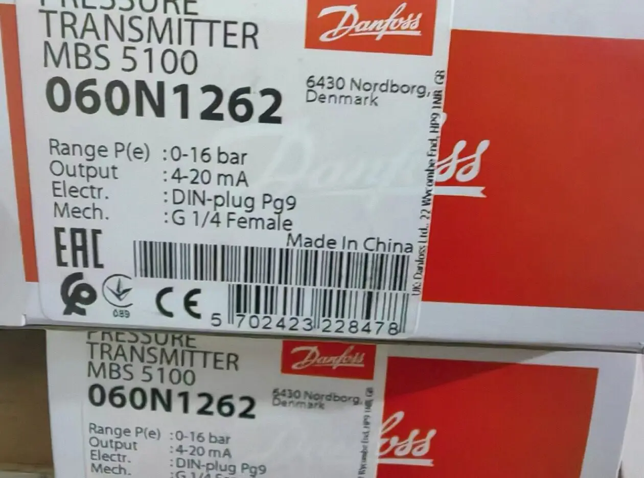 

Model 060N1262 New Danfoss Pressure Sensor MBin stock