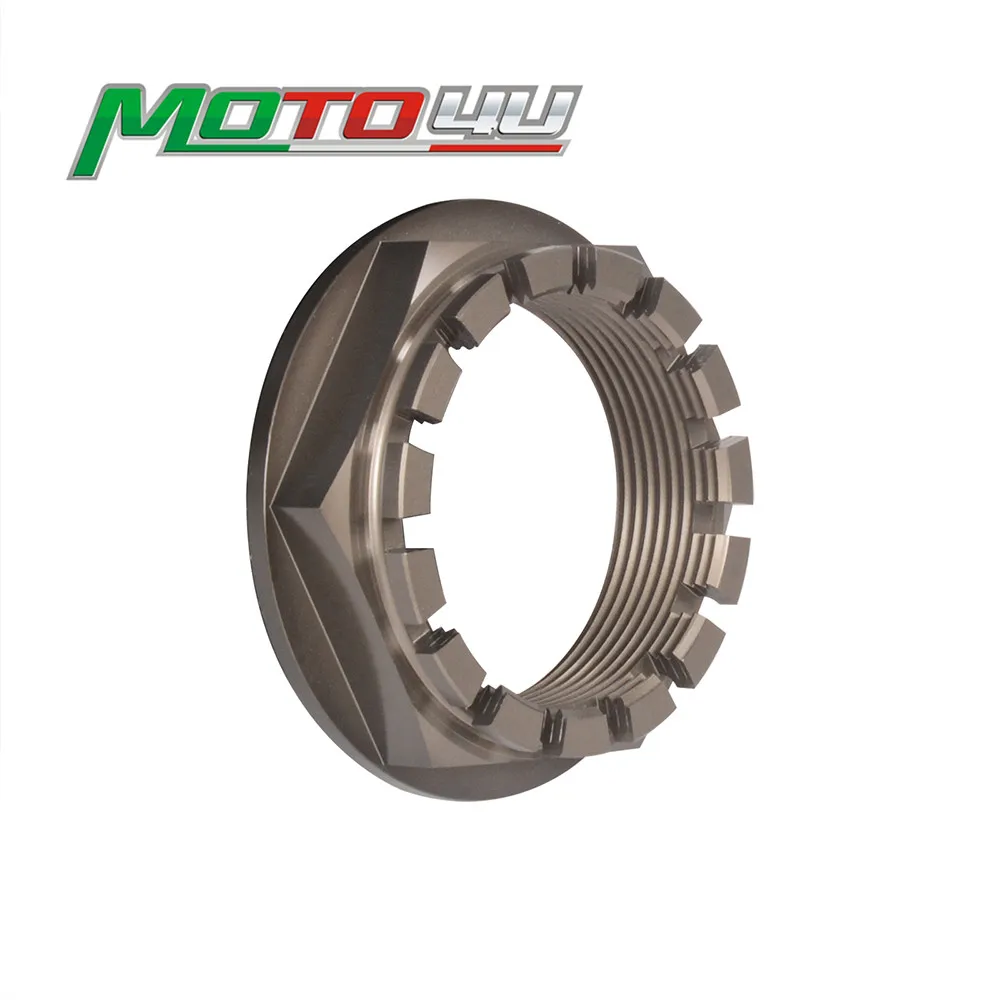 Moto4u para ducati v4 1098 1198 1199 1299 panigale multistrada 1200 diavel streetfighter alumínio da motocicleta porca do eixo da roda traseira