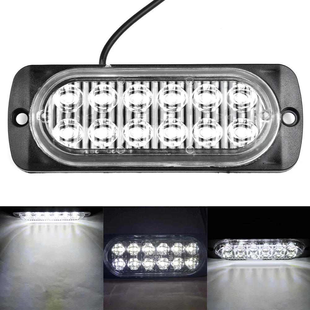 LED-Licht, Arbeitslampen, schwarzes Gehäuse, Glühbirnen, Auto-Leuchteile, Kunststoff-Ersatz-Sicherheitsset, transparente Linse