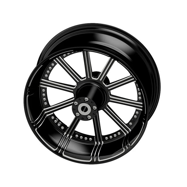 

High Quality Motorcycle Accessories Aluminum Alloy 18*8.5 Inch Forging Forged Wheel Hub For Harley Davidson