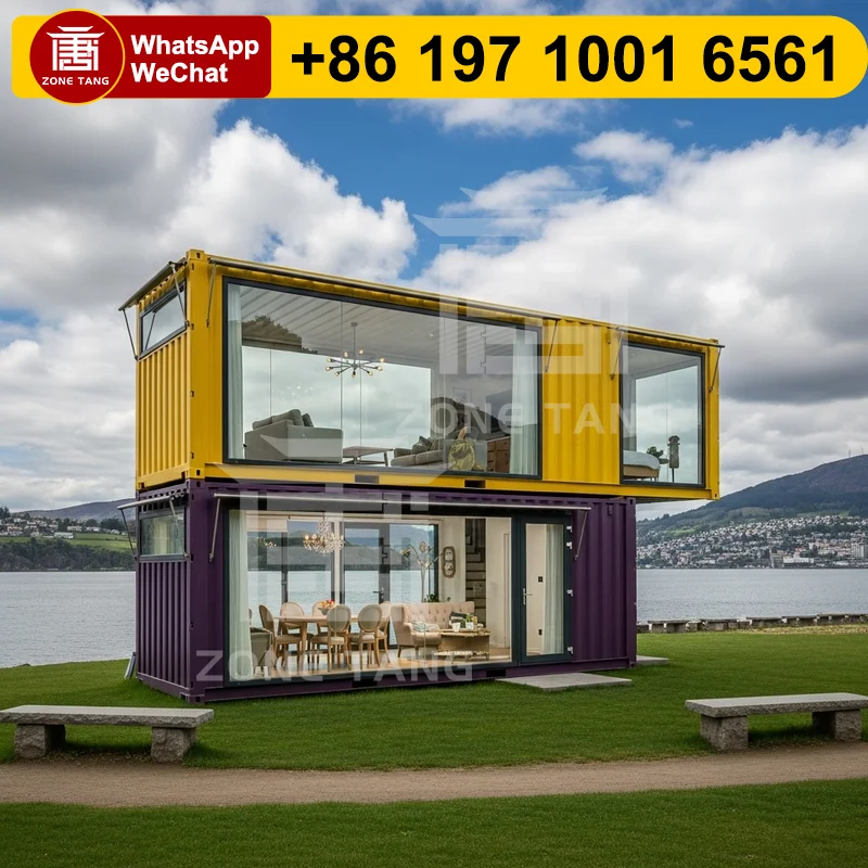 

Temporary Energy Efficient House Price Double Wide Manufactured Homes Multi Layer Flat Pack Home Premade Houses Hotel Durability