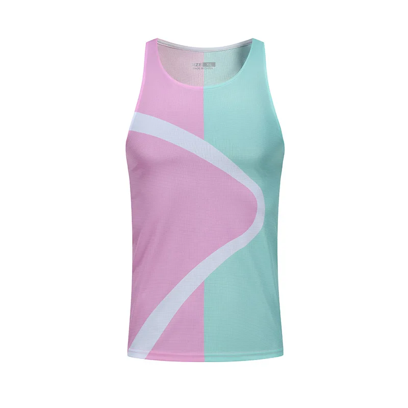 

Adult Men Women Running Outdoor Shirts Tight Gym Tank Top Fitness Sleeveless T-shirts Sport Exercise Basketball Marathon Vest