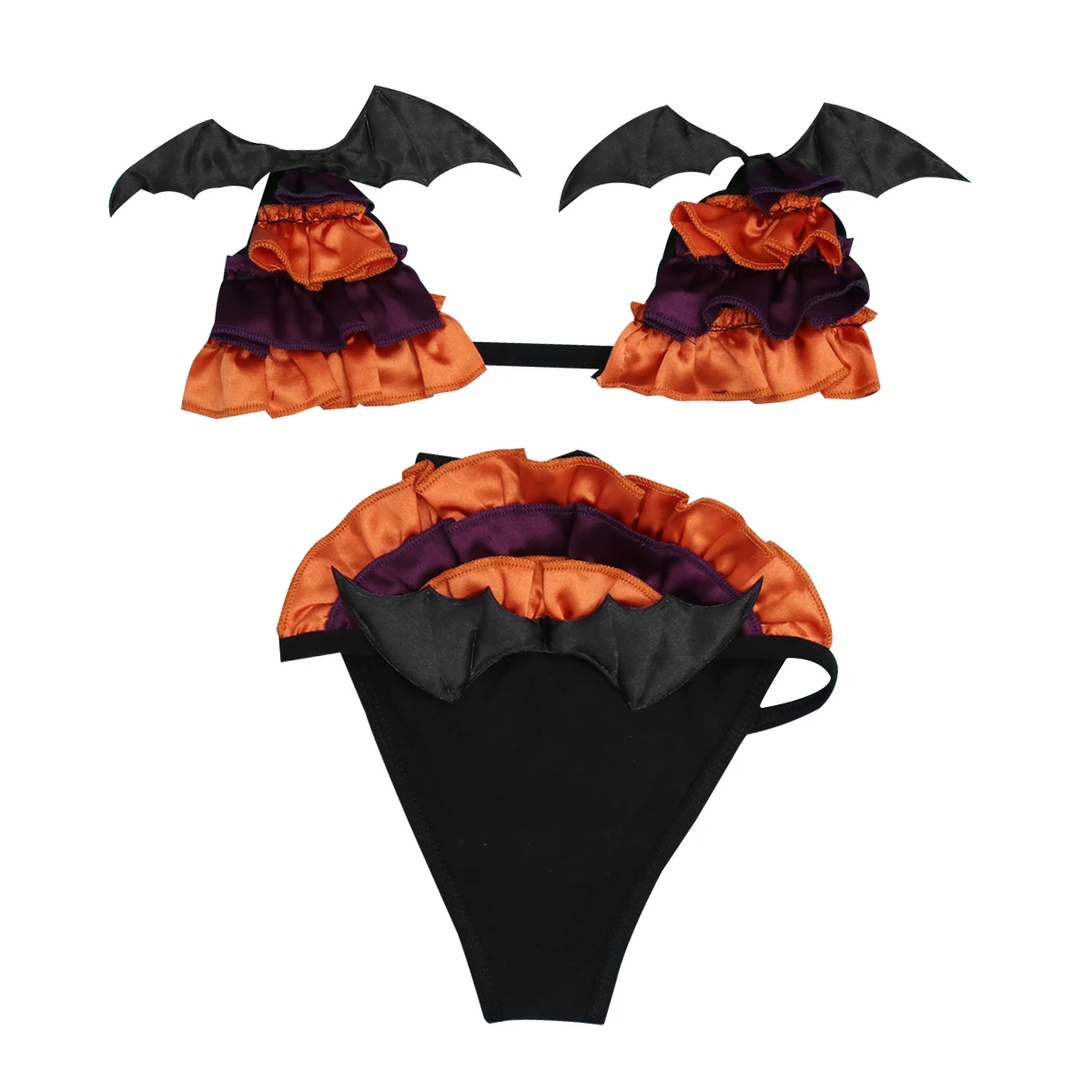 

Set Little 's Costume Miss Suits for Women Halloween Bikini Swimsuits Lace Swimwear