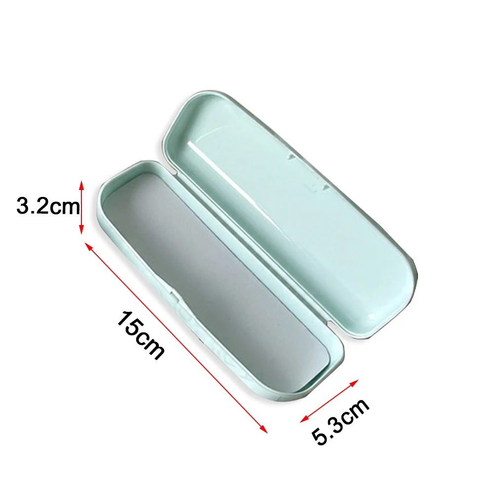 1PC Candy Color Simple Frame Glasses Case Portable Small Fresh Eyewear Protector Case Multi-function Glasses Storage Box