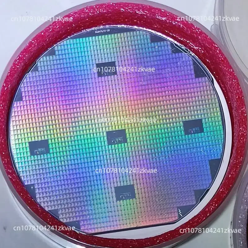 Semiconductor Silicon ChipSilicon Wafer 12 8 6 Inch CPU Technology Sense Decoration Birthday Gift Lithography Chip Circuit Chip