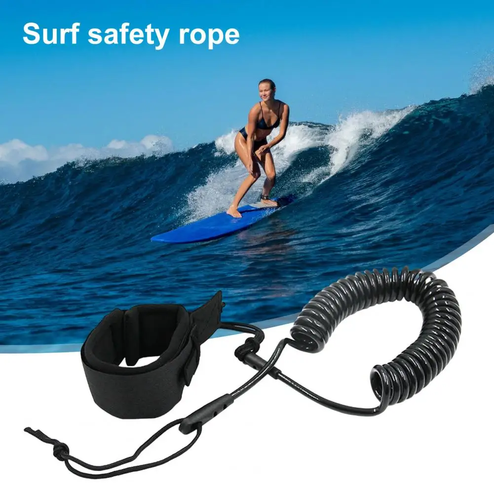 Trela enrolada de prancha com alça de tornozelo, caixa de telefone impermeável para Stand Up Paddle Board, prancha Stay for Shortboard