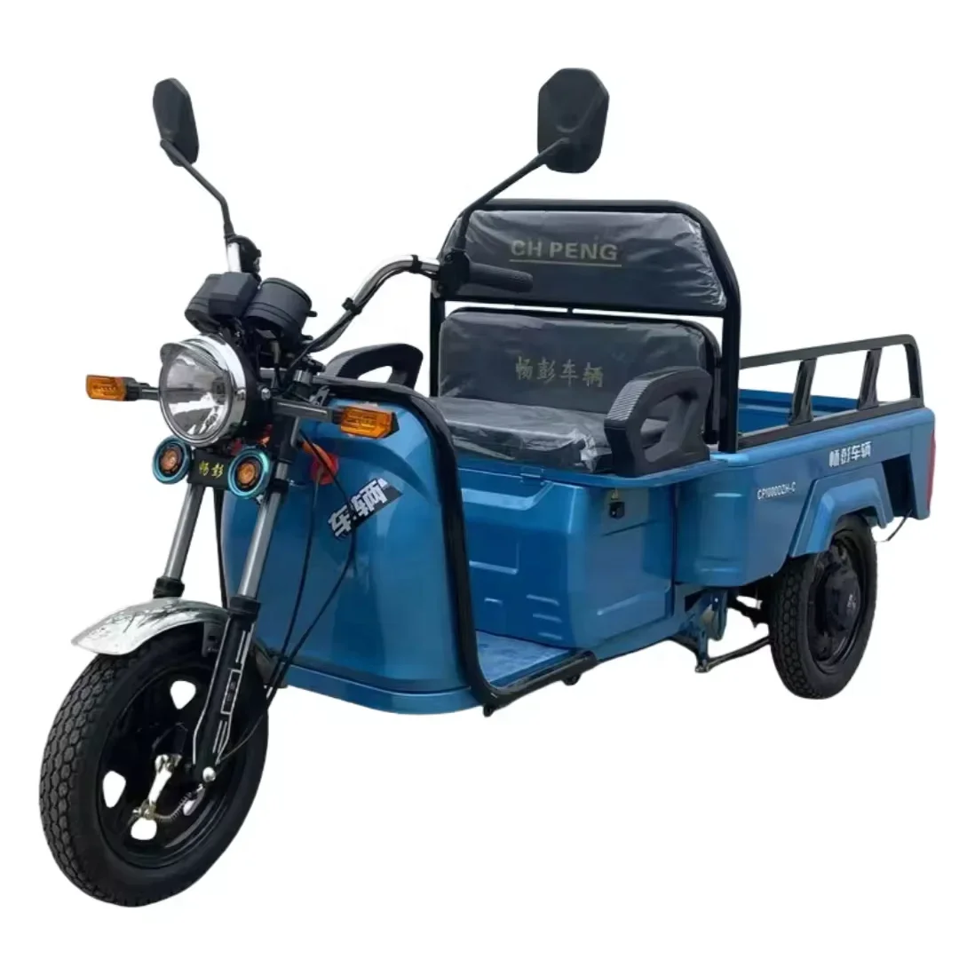 Lowprice Electric Tricycles Cargo Truck Electric Tricycle For Cargo 48V Dual Sport Motorcycles 250cc Closed Eec Hengxing 50-70km