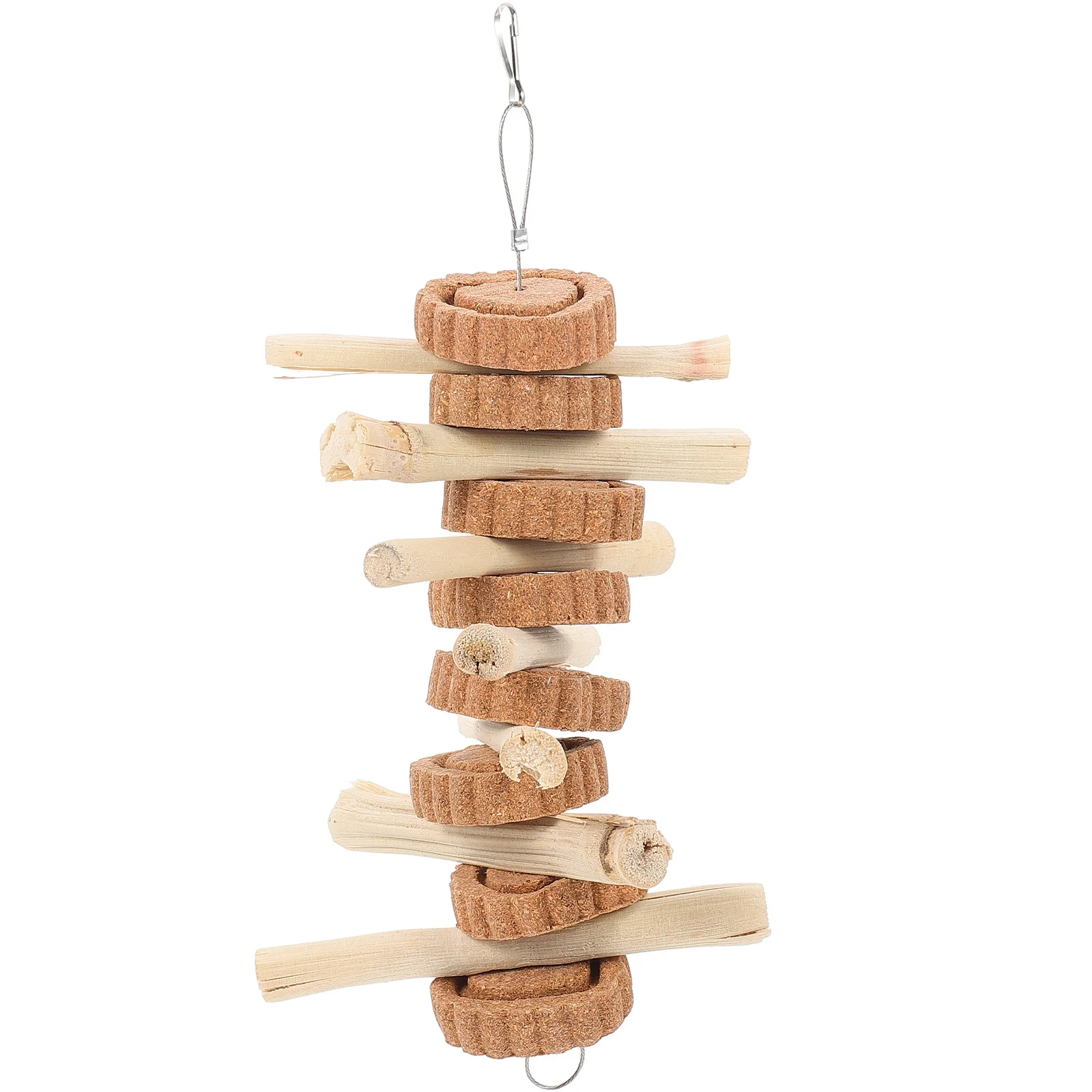 Carrot Molar Beads Biting Set Portable Small Pets Chewing Rabbit Hamster Teeth Grinding Healthy Plaything