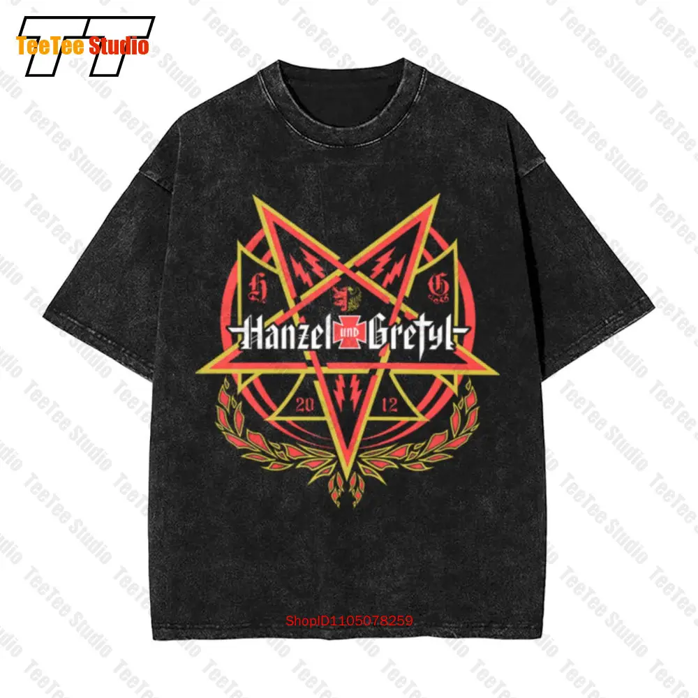 Hanzel Und Gretyl Hail To The Darkside Fruit Of Loom  Oversized T-Shirt PZG4