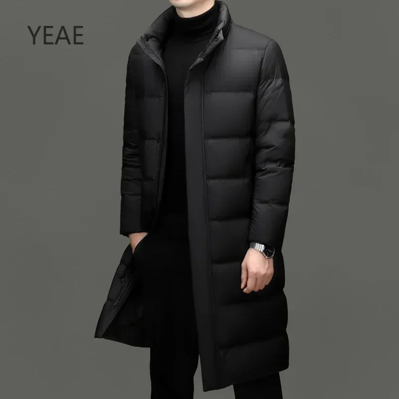 

YEAE Men's Down Jackets 2024 New Luxury Designer Clothing Men's Jackets Hooded Casual Men Sack Winter Windbreaker Menswear