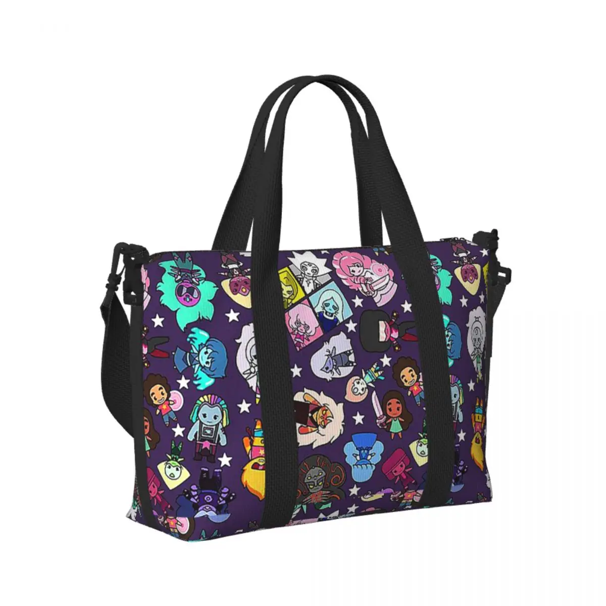 

Пляжная дорожная сумка Steven с кристаллами и драгоценными камнями, большая вместительная сумка-тоут для тренажерного зала, йоги, женская дорожная сумка для покупок