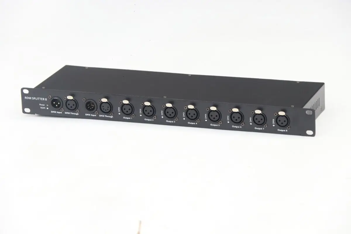 Professional RDM&DMX Splitter 8 Channel With 1in4 Out Or 1in8 Out For Show Lighting Controller