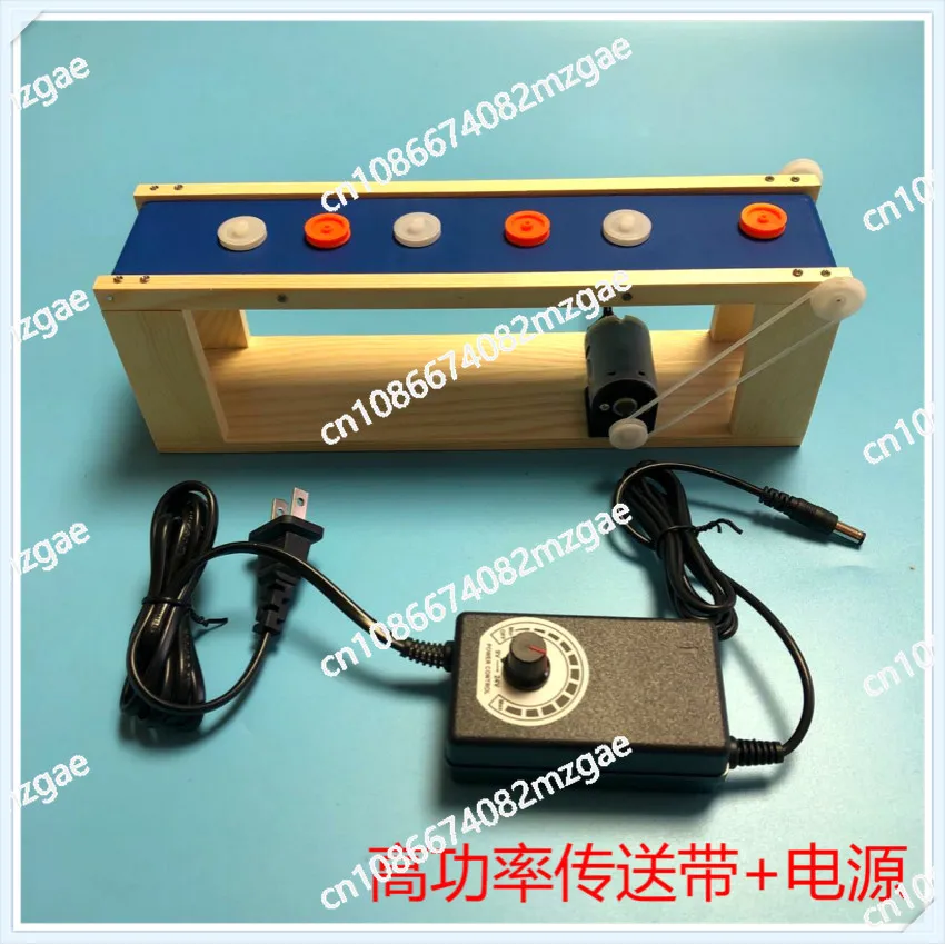 

Mini Conveyor Belt Toy Assembly Line - DIY Escalator & Elevator Model Building Kit for STEM Learning & Display