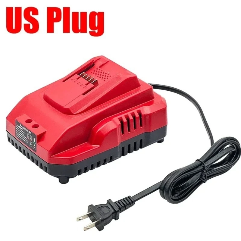 Power Tool Battery Chargers 18V with US Plug, Visible 100-240V Input, for Ozito 18V PXBAT52,for 87HA