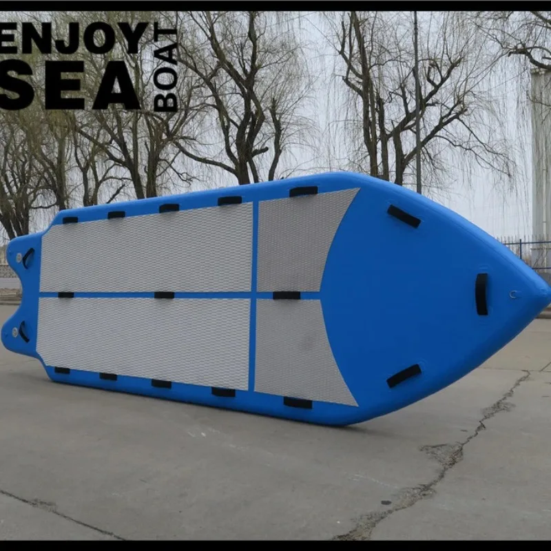 500x150x20cm Team Mega SUP Mehrpersonen-Kundenspezifisches Aufblasbares Großes Stand-up-Paddleboard