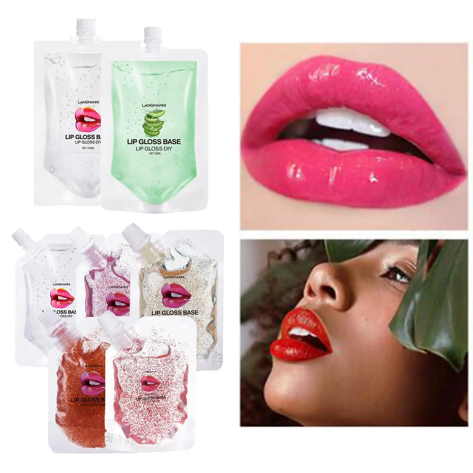 Lipgloss Basisolie Hydraterend Voedend Niet-plakkerige lippenstift DIY maken