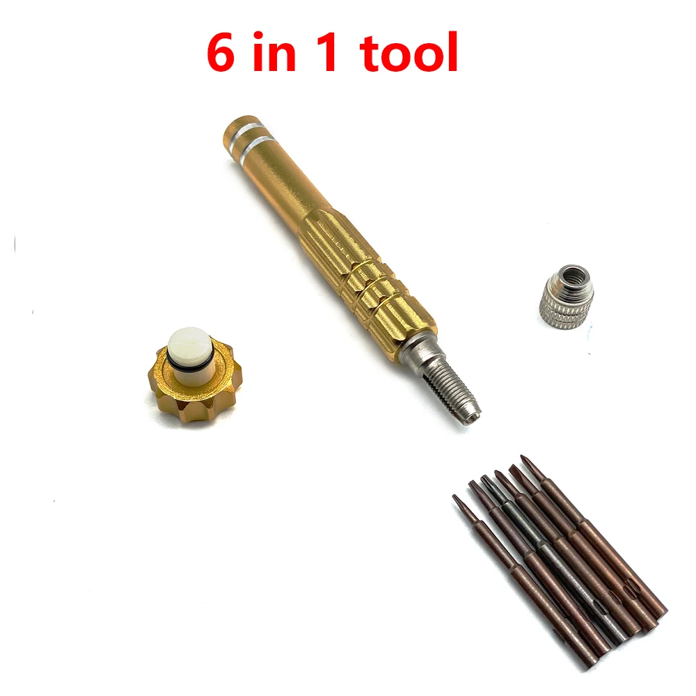Link 6 in 1 Mobile Phone Repair Tools Disassemble Repair Set for iPhone Screwdriver Kit Repair Tools Opening Set image 6