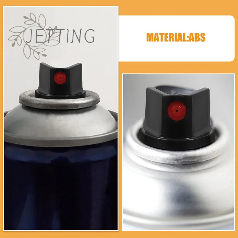 

Hot 10Pc Dot Fat Spray Paint Caps Plastic Spray Nozzle White Spray Paint Replacement Cap For Graffiti Street Art Aerosol Bottle