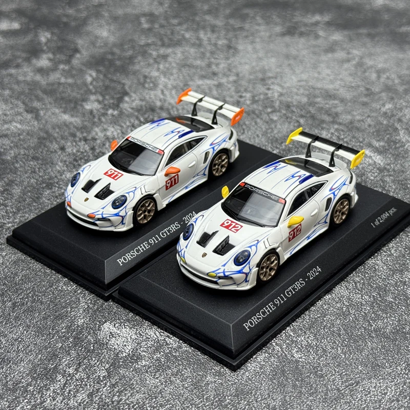 

Minichamps 1:64 Scale Diecast Alloy Porsche 911 (992) GT3 RS 2024 Toys Cars Model Classics Adult Gifts Souvenir Static Display