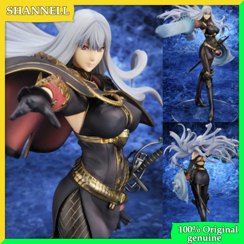 Valkyria kronieken 4 100% originele echte selvaria bles militair uniform pvc actiefiguur anime figuur model speelgoedfiguur pop