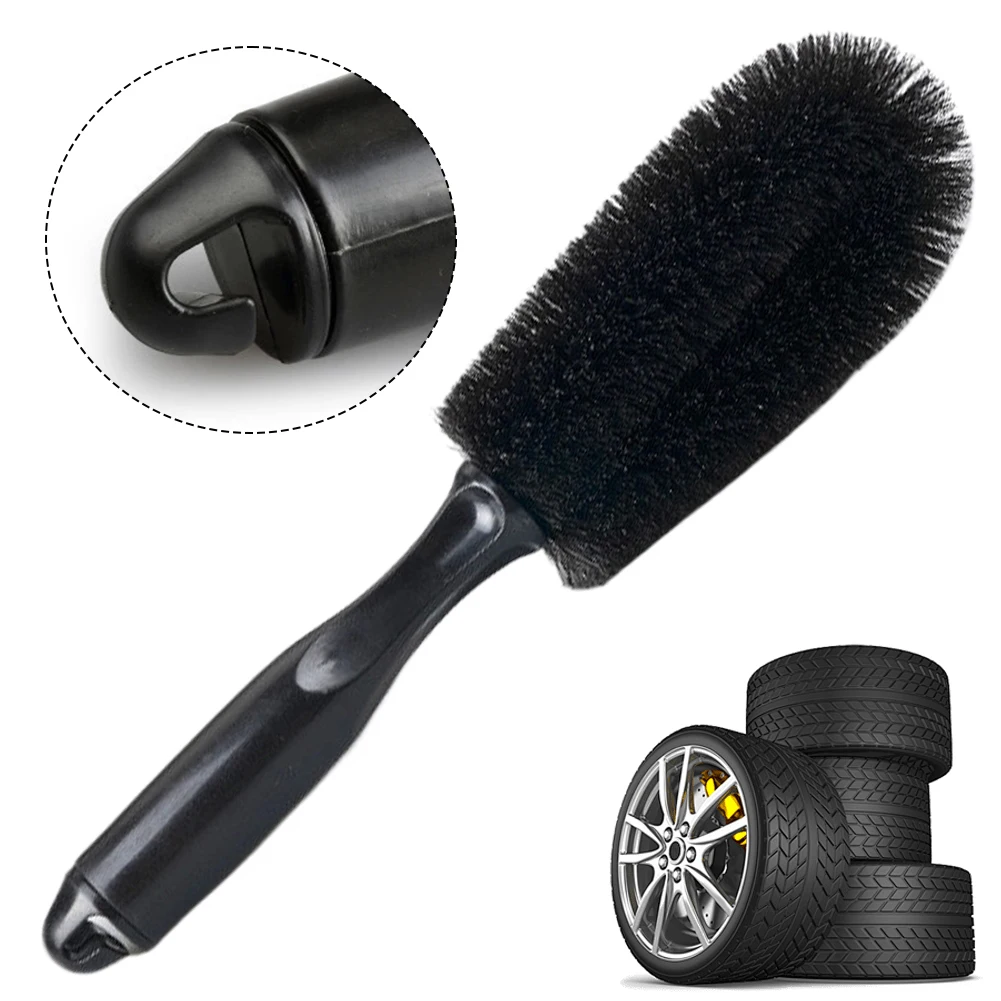 

Car Wheel Rim Hub Cleaning Brush Soft Bristle Car Rim Scrubber Cleaner Duster Wheels Detailing Brush Auto Motorcycle Wash Tool
