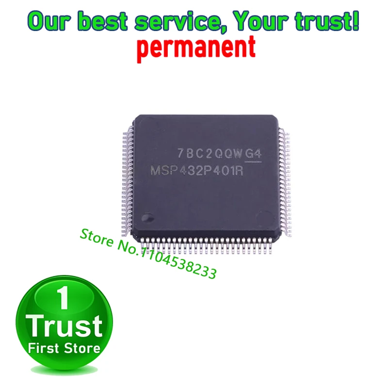 

1 шт./лот MSP432P401RIPZ QFP100 MSP432P401 Trust Первый на складе