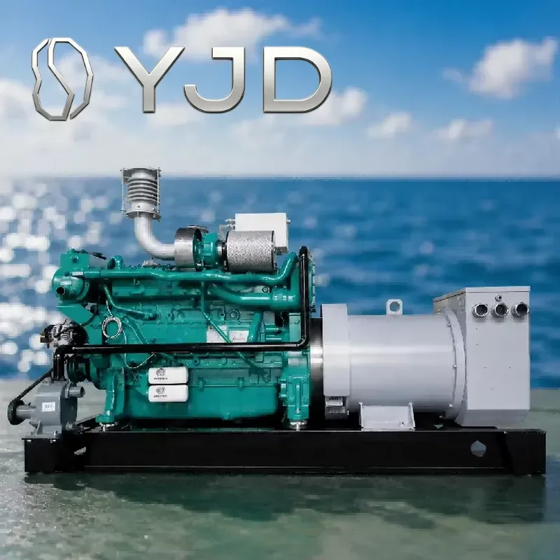 Hot Sale High Quality Engine Portable Power Generator Heavy Weichai Marine Engine 100KW 125KVA Open Frame