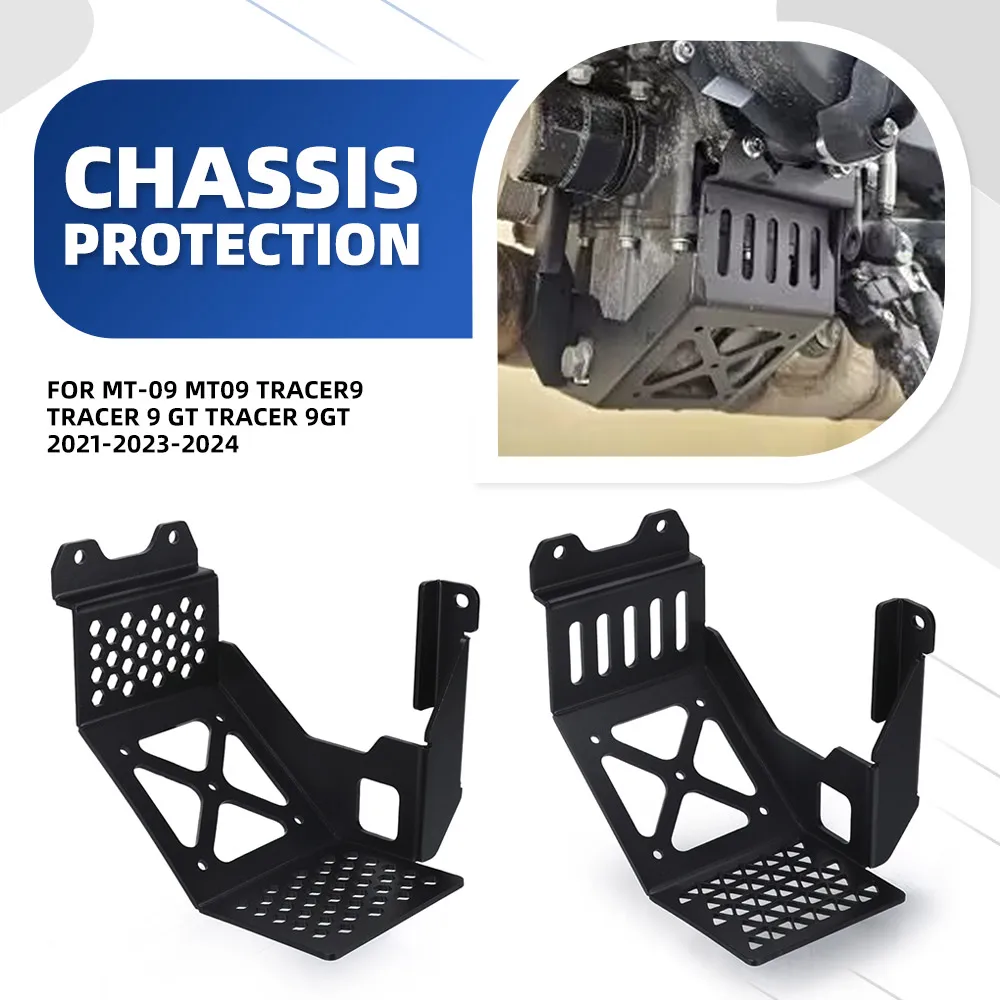

For Yamaha MT-09 MT09 Tracer9 Tracer 9 GT Tracer 9GT 2021-2023-2024 Engine Chassis Protection Chassis Under Guard Skid Plate