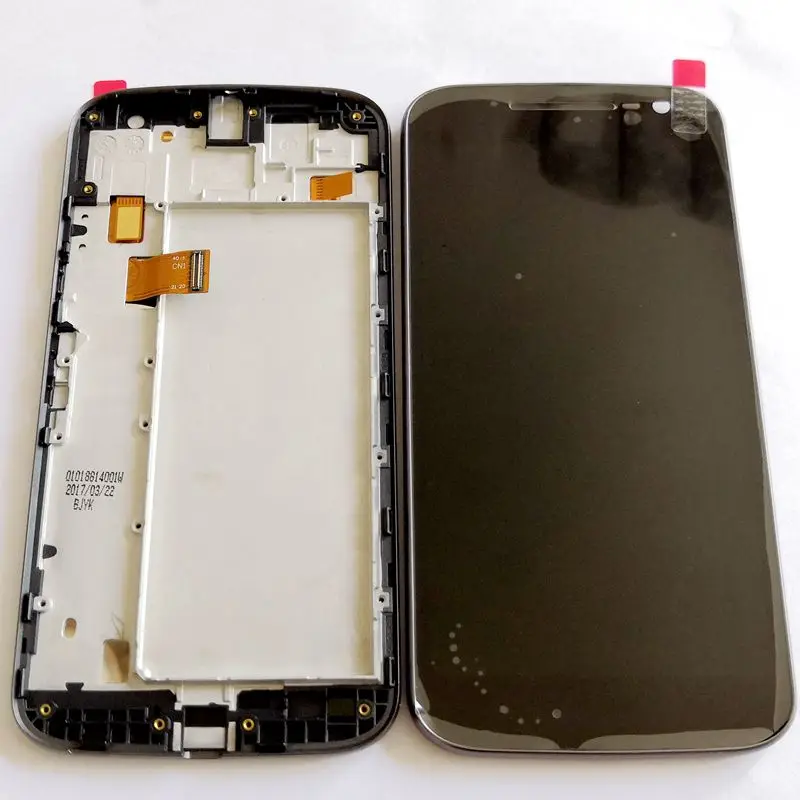 Pop для Motorola Moto G4 Xt1622 Xt1625 Xt1626 ЖК-экран сенсорная стеклянная рамка полный для дисплея Motog4 Pantalla черный/белый