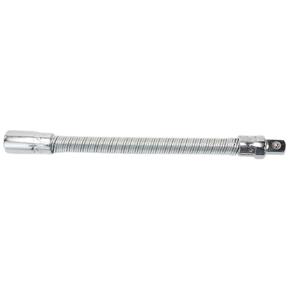 Ratchet Wrench Flexible Extension 1/4 3/8 1/2 with Bendable Shaft for Reaching Hidden Nuts in Automotive Repairs
