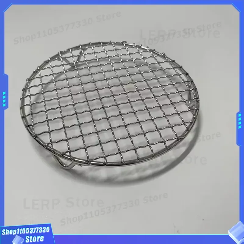 Korean Style Stainless Steel Double Handle Grill Mesh Customizable Japanese BBQ Grate Portable Outdoor Cooking Net for