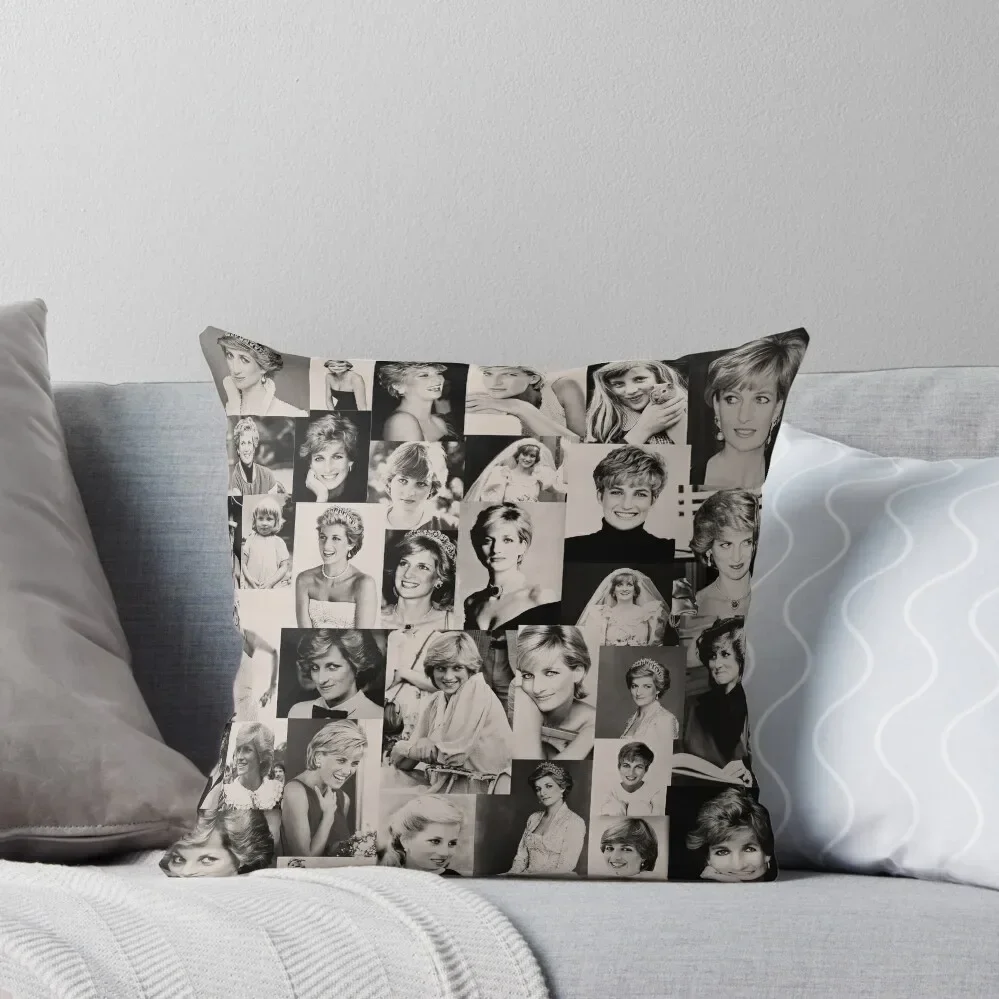 Lady Diana Throw Pillow Christmas Pillow Pillowcases ornamental pillows Bed pillowcases Pillow