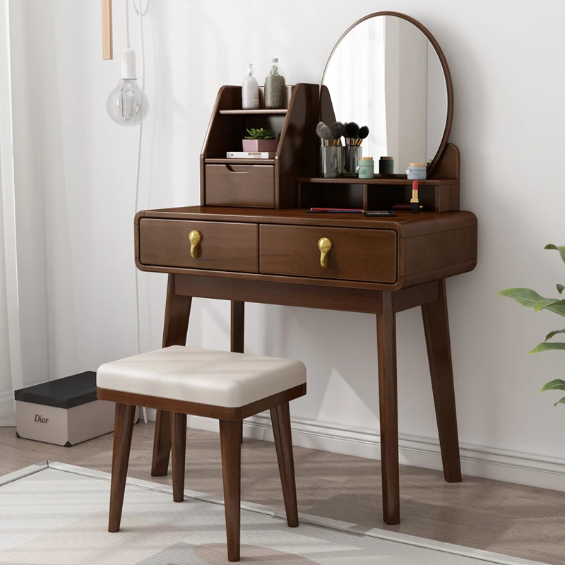 

Coffee Vanity Dressers Dressing Mirror Computer Console Makeup Tables Bedroom Storage Organizer Comoda Pra Quarto Furniture