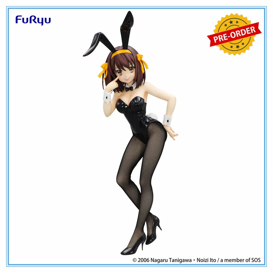 

Furyu Haruhi Suzumiya BiCute Bunnies Меланхолия Харухи Сузумія Аниме Фигурка Украшения Настольное Украшение Девушка