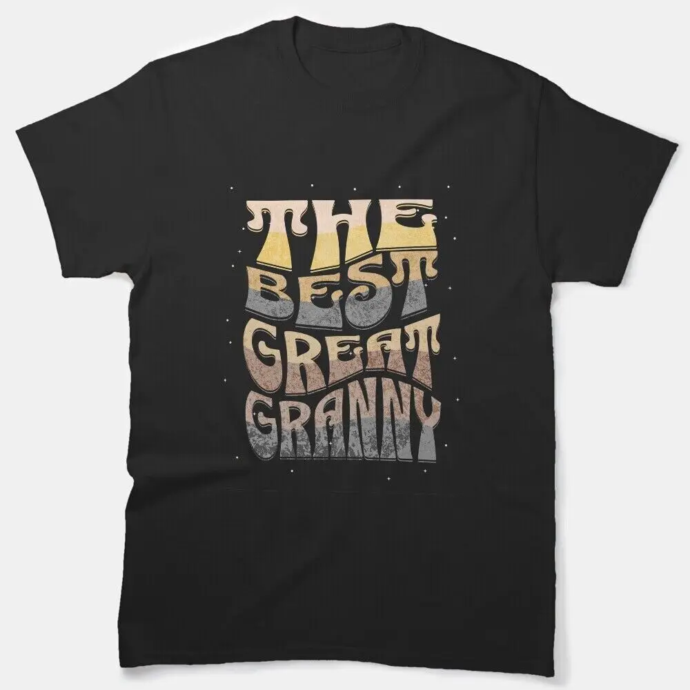 The Best Grandma Classic    Unisex summer T-shirt Cotton fashion couple clothesVintage