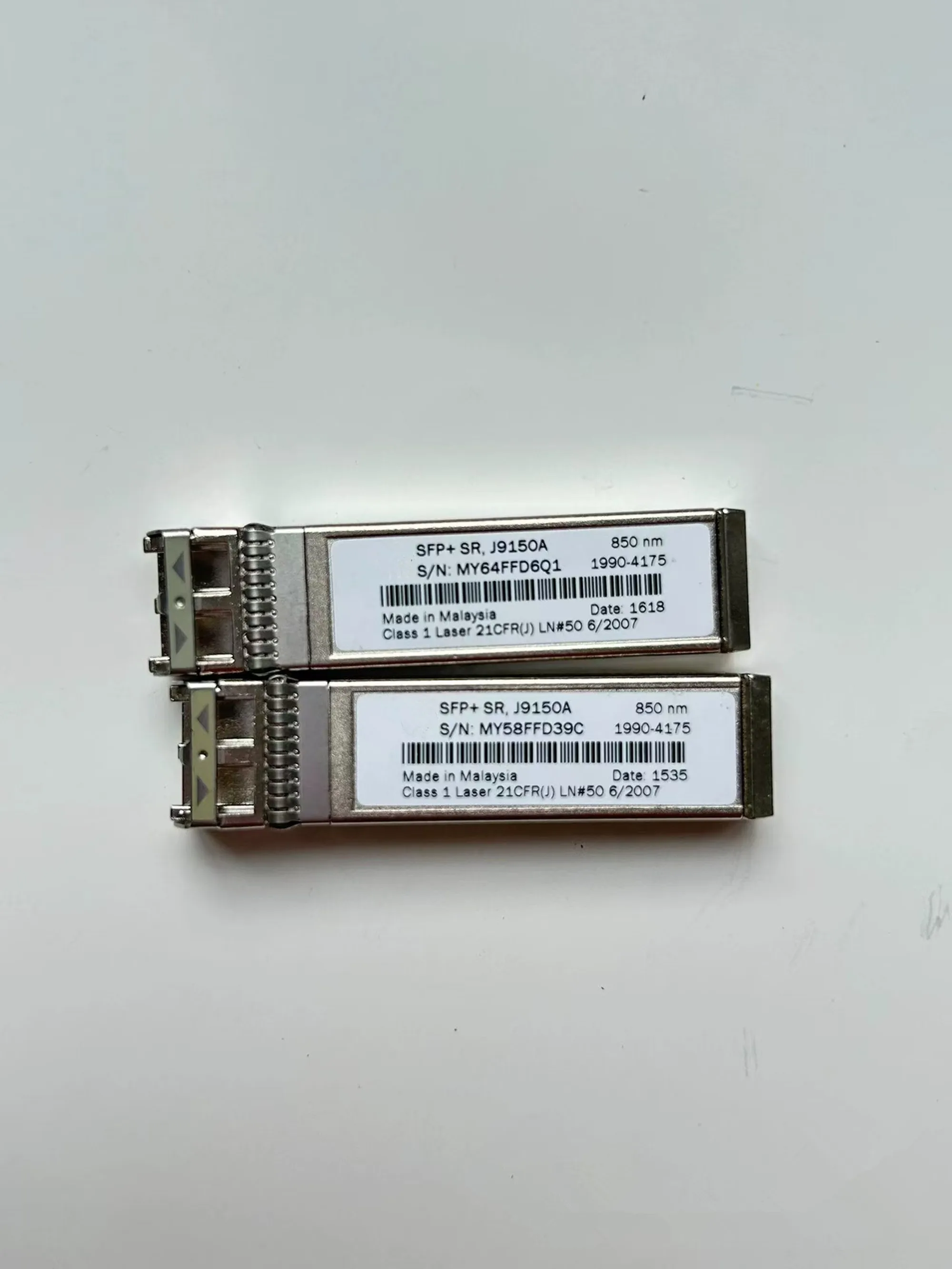 

1PCS H-P J9150A 10G SFP+SR 850NM Transceiver 1990-3882 1990-4175 SR 10GB SFP Optical Module