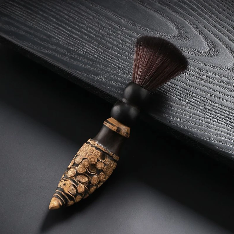 Bamboo does not shed hair Chinese retro clean tea tray sweep water brush Kung Fu tea ceremony tea set accessories