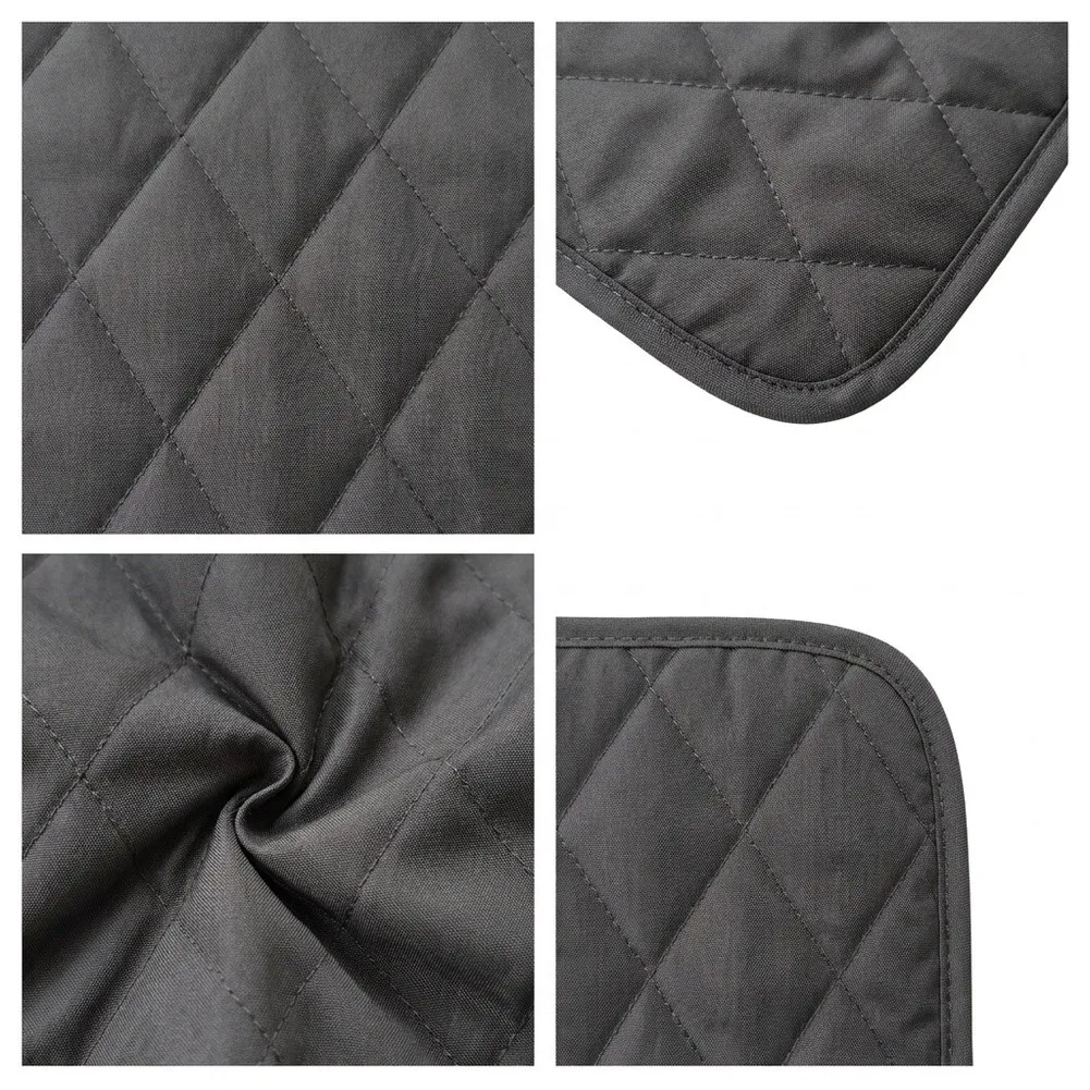 for versatile for Pet Mat for All Pets Dog Bed Mat Black Waterproof Pet Mat Waterproof Design Non-slip Bottom For Car Seat
