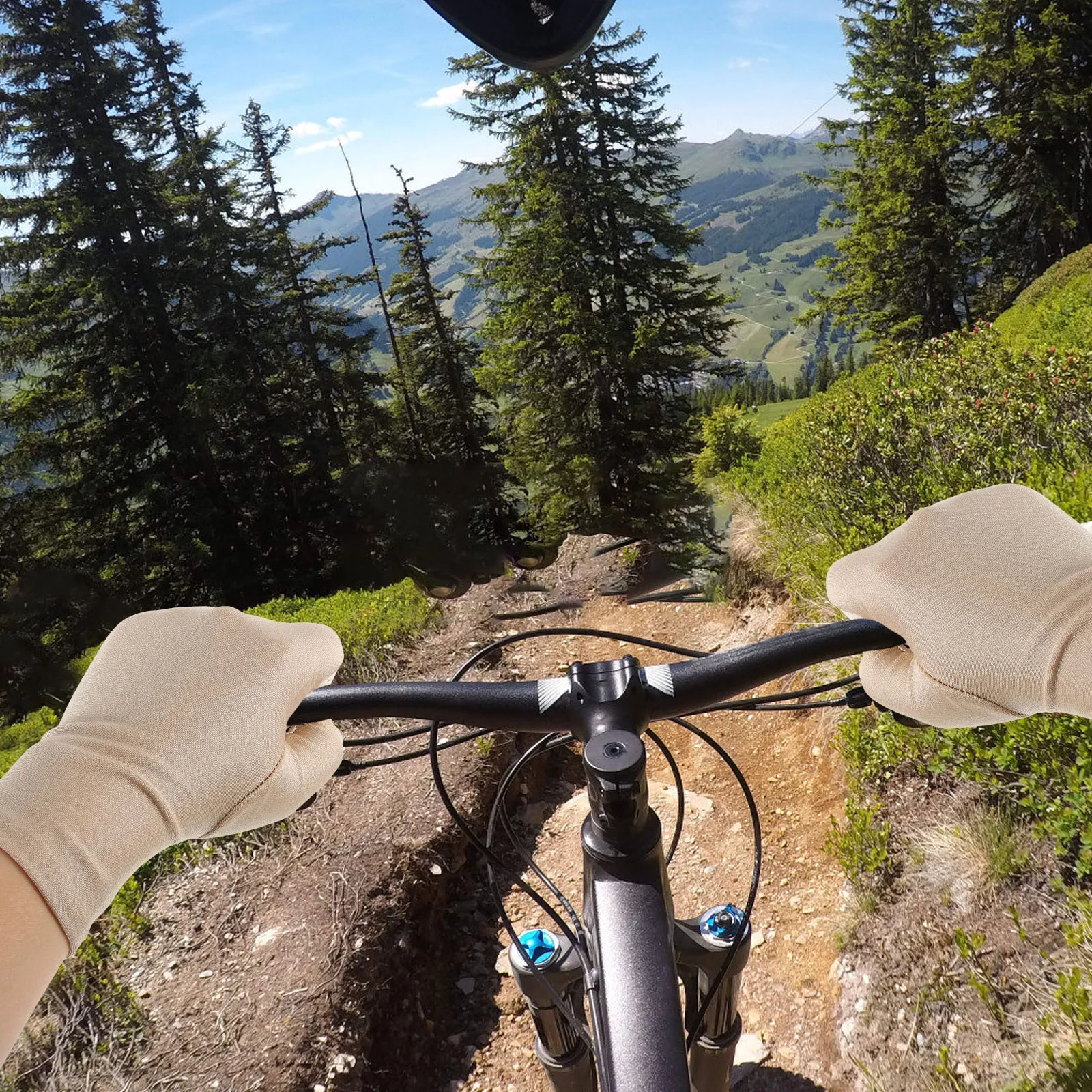 

1 Pair Protection Half Finger Fingerless For Women Gloves Women Gray Thin Riding Driving UV Gloves for Cycling Nail