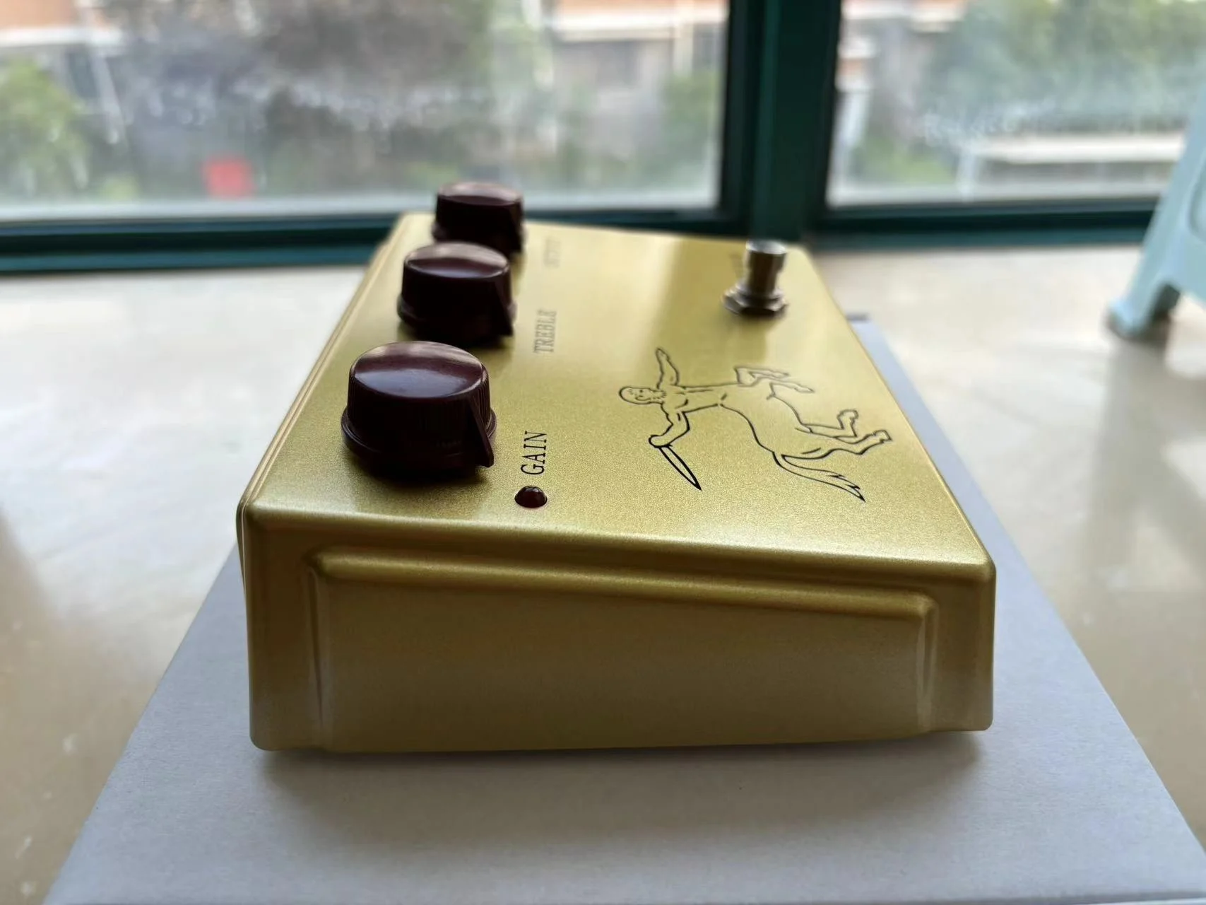 Custom kloncenatur clone version Klon Centaur Golden Professional Overdrive Guitar Effect Pedal Stomp box